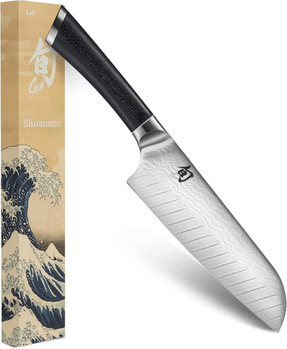Shun Shiranami 7" Santoku Knife1