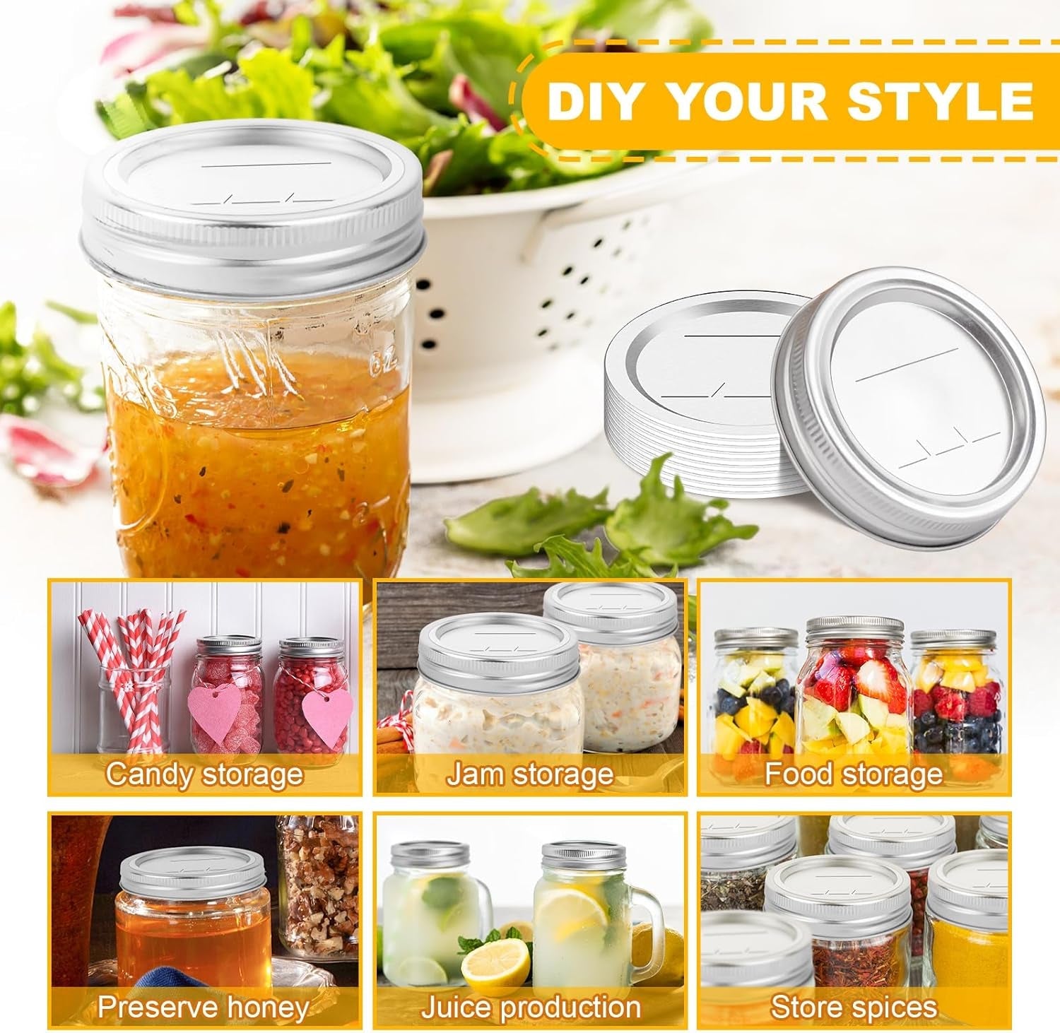 canning-jar-lids-with-rings-for-mason-regular-mouth-24pcs-regular-mouth-kerr-ball-jars-lids-with-rings-good-sealing-performance-food-grade-material-kerr-mason-jars-for-canning-food-fruits-diy-jam