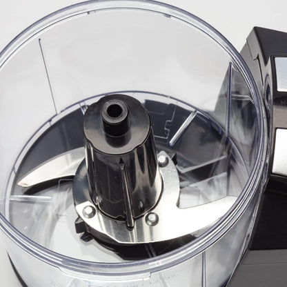 1.5 Cup - Electric Mini Food Chopper - Vegetable & Fruit Cutter - Premium Stainless Steel Blades with Safety Lock Cover - One Step/Touch Button - Non-Skid Rubber Feet - Black2
