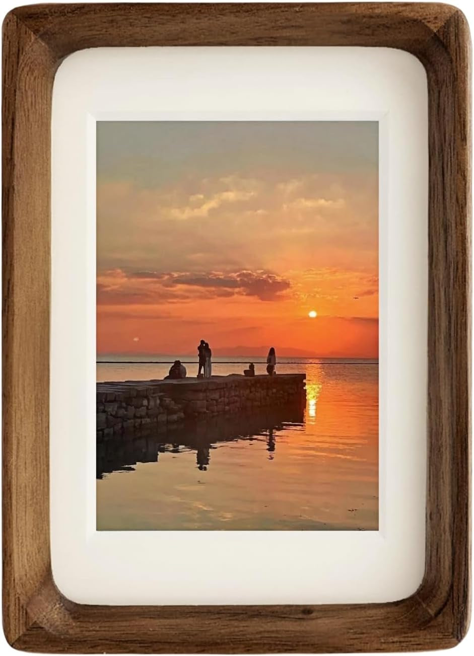 natural-walnut-5x7-picture-frame-wood-with-mat-for-4x6-photos