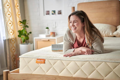 Organic King Mattress - 10 Inch Plush with Encased Coils - in Box for Pressure Relief & Comfortable Sleep - Naturally Cooling & Breathable Latex3