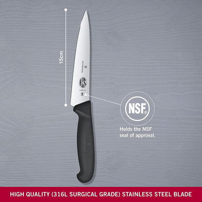 Victorinox Chef'S, Black Fibrox, 6 In.3