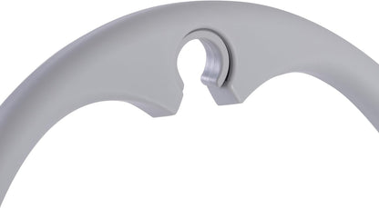 Molded Shower Caddy | Bathroom Storage | Hangs over Shower Head | 6 Accessory Hooks | Holds Razors | Washcloths | Accessories | Suction Cup Stability | Grey7