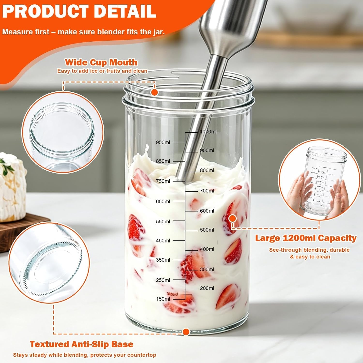 40oz-immersion-blender-glass-cup-1200ml-blender-measuring-cup-with-2-lids-wide-mouth-glass-measuring-beaker-for-hand-blender-immersion-blending-jar-mixing-cup-for-kitchen-home-no-blender