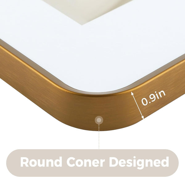 11X14 Bronze Aluminum Picture Frame Mat for 8X102
