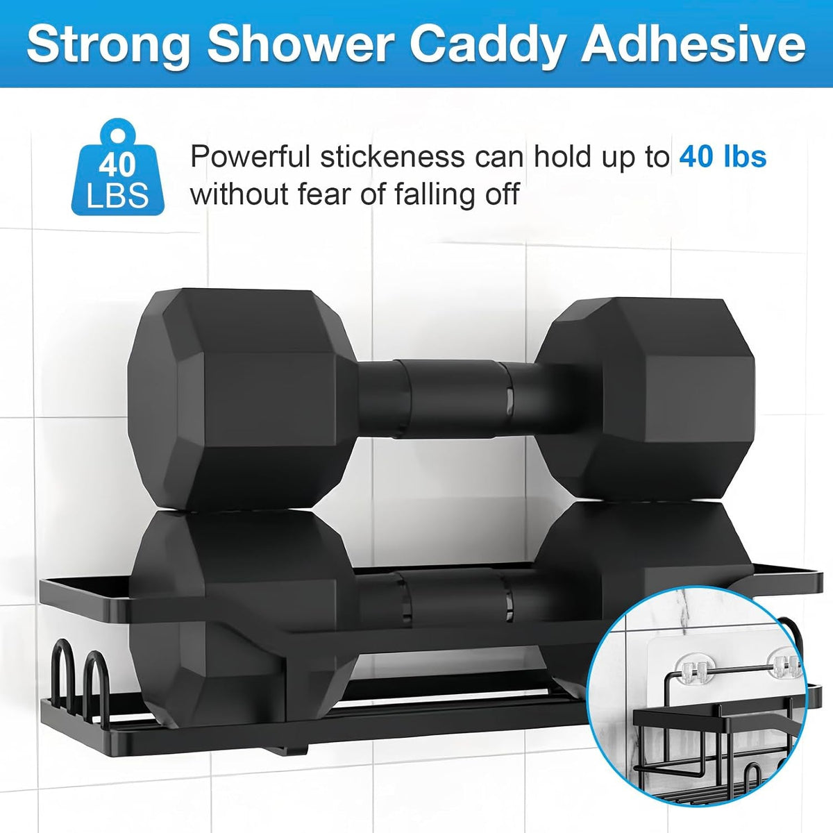 upgraded-shower-caddy-adhesive-replacement-strong-adhesive-hooks-for-shower-caddy-waterproof-shower-shelf-adhesive-shower-adhesive-strips-for-shower-organizer-and-kitchen-racks-5-pcsdouble-hooks