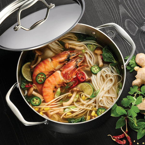 Signature Tri-Ply Clad Stainless Steel 5-Quart Dutch Oven Pot | Induction-Ready, Dishwasher-Safe, Nsf-Certified, Made in Brazil3