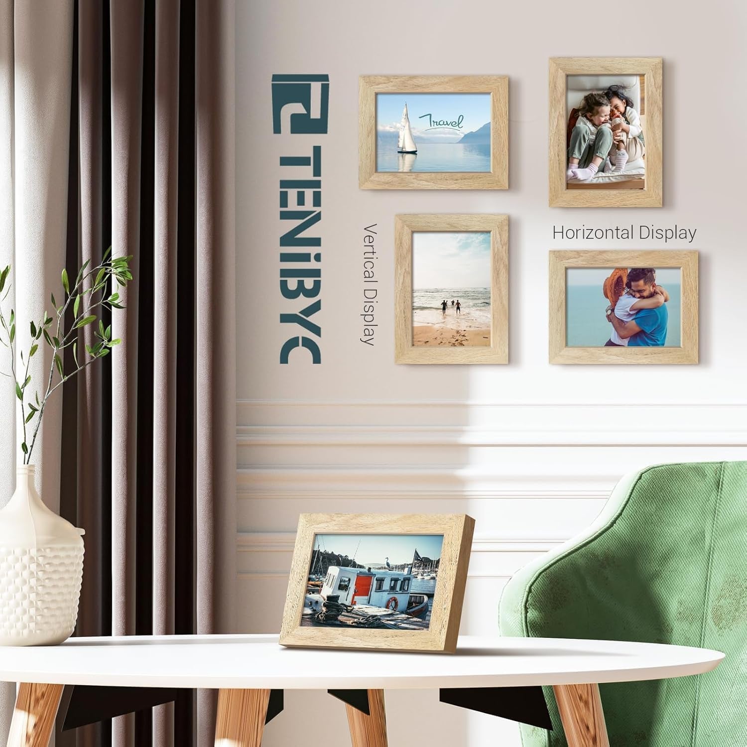 5x7-picture-frame-natural-wood-4-pack-glass-for-photo-art