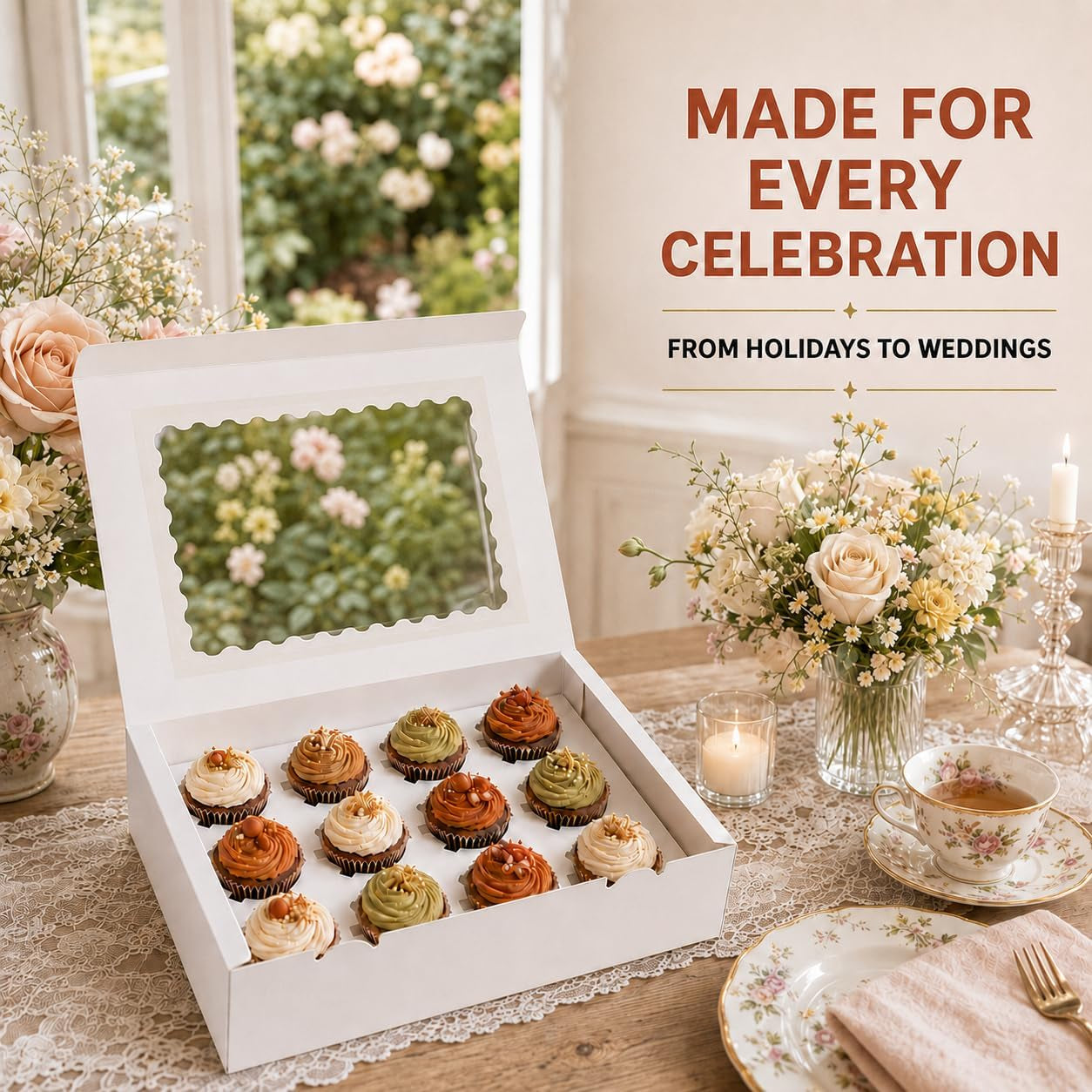 12-count-cupcake-boxes-4pcs-cupcake-container-with-window-and-inserts-cupcake-holder-boxes-holding-48-pastry-box-for-birthday-holiday-party-bakery-supplies-for-cupcakes-desserts-white