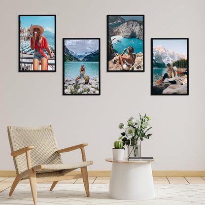 11X17 Picture Frame Black, 11 by 17 Thin Poster Photo Frame for Wall Display, Single6
