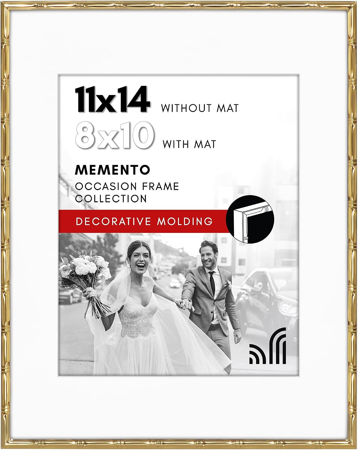 11x14-bamboo-picture-frame-matted-to-8x10-metal-gold