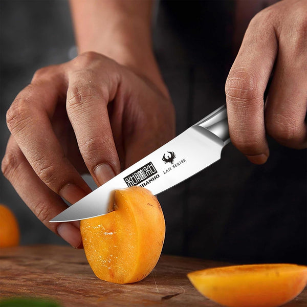3PCS Kitchen Knife Set, Ultra Sharp Chef/Santoku/Paring Knives | Professional Japanese High Carbon Steel Cooking Knife Set with Ergonomic Wood Handle, Ideal Gift for Family and Restaurant6
