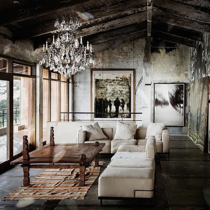 Signature 3573-23AD, Renaissance Rock Crystal 15 Light 38In X 44In Chandelier in Etruscan Gold with Amethyst and Black Diamond Heritage Handcut and Quartz Rock Crystals2