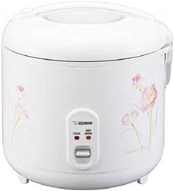 Zojirushi NS-RPC18FJ Rice Cooker and Warmer, 1.8-Liter, Tulip | One-Touch Operation, Nonstick Inner Pan1