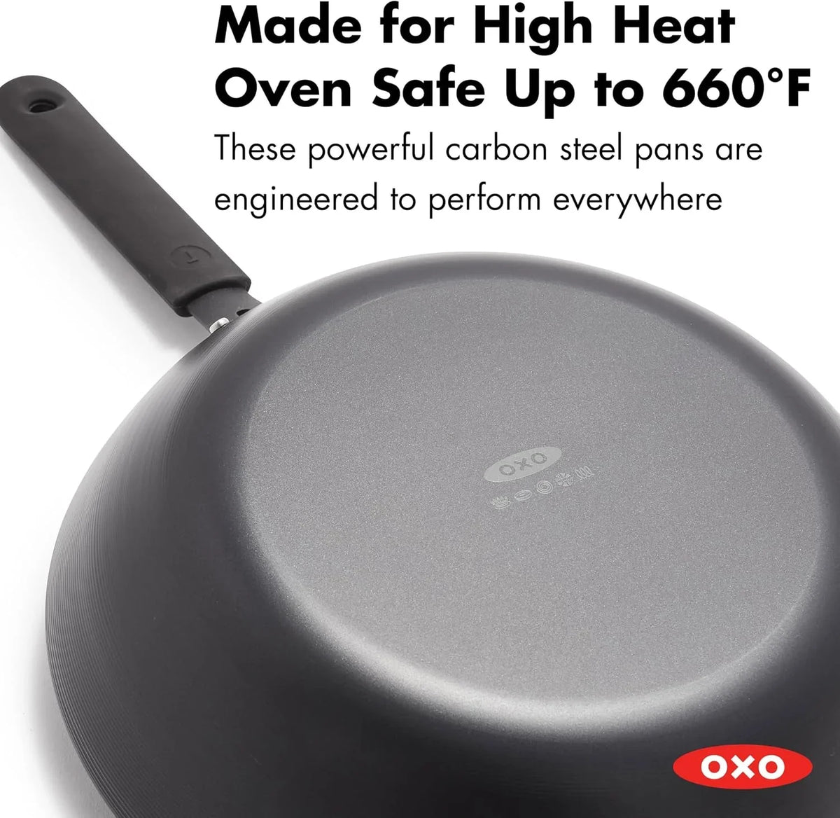 oxo-obsidian-pre-seasoned-carbon-steel-12-wok-pan-with-removable-silicone-handle-holder-induction-oven-safe-black