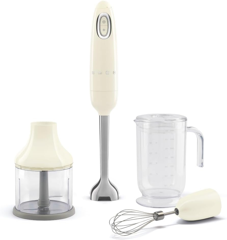 smeg-handheld-immersion-blender-with-beaker-chopping-bowl-w-lid-wire-whisk-5-speed-controls-made-with-stainless-steel-blades-and-ergonomic-design-cream