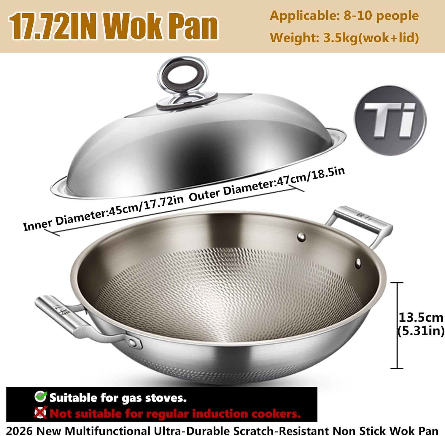 titanium-wok-titanium-pans-for-cooking-hammered-pan-pro-cookware-round-bottom-double-handles-pfas-pfoa-ptfe-free-non-stick-ultra-durable-scratch-resistant-even-heating-with-lid-17-72in