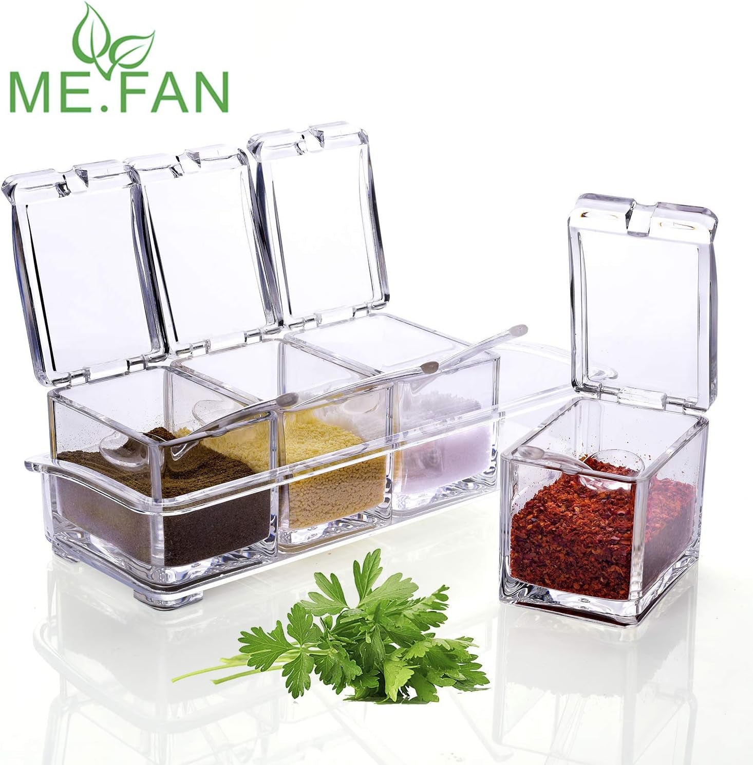 clear-seasoning-rack-spice-pots-4-piece-acrylic-seasoning-box-storage-container-condiment-jars-cruet-with-cover-and-spoon