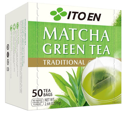 Traditional Matcha Green Tea 50 Count Zero Calories, Caffeinated1