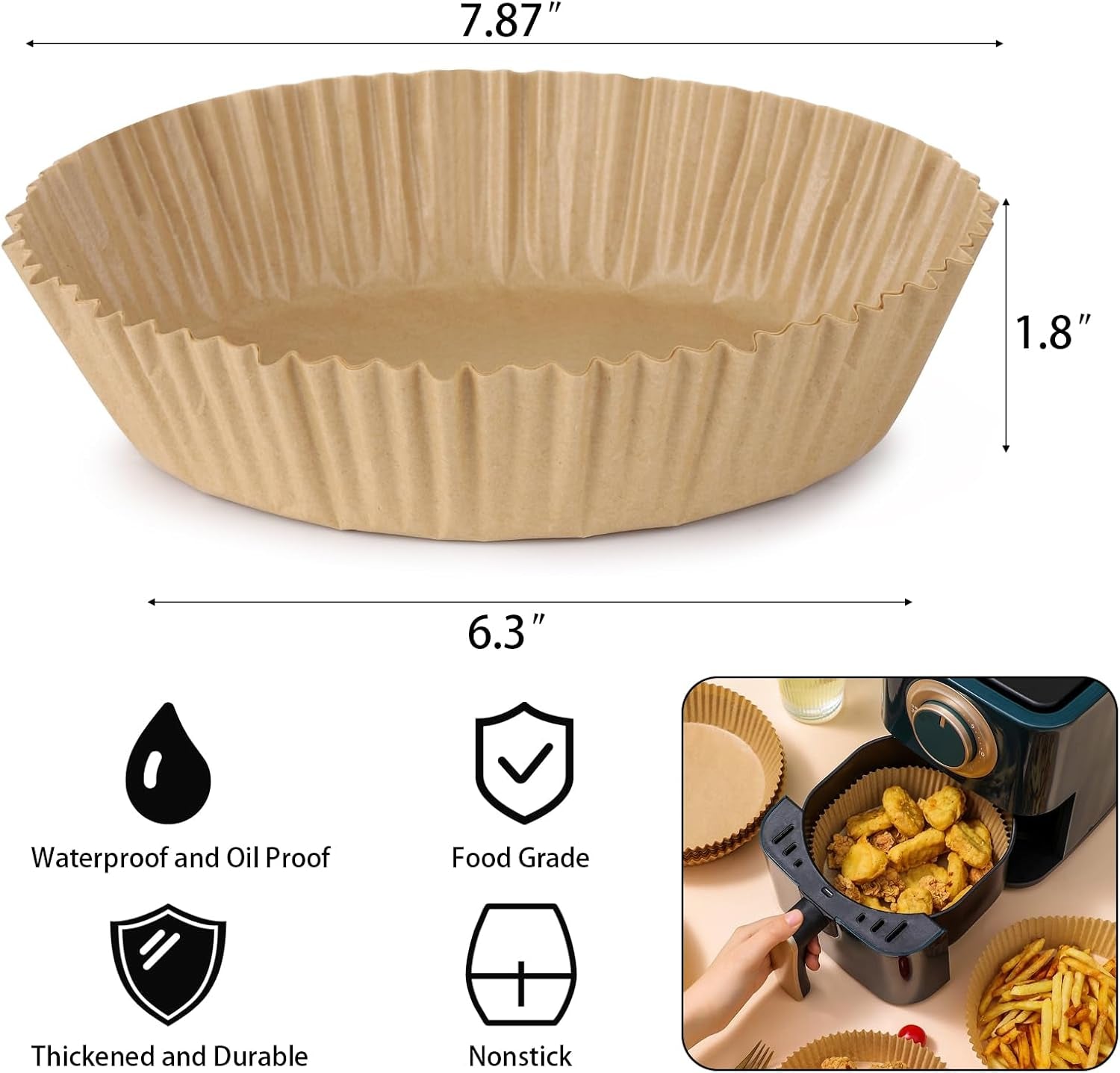 200pcs-air-fryer-disposable-paper-liner-round-non-stick-air-fryer-liners-parchment-paper-for-baking-roasting-microwave-oven-6-3-inch