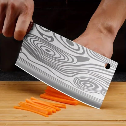 Meat Cleaver,Cleaver Knife Kitchen Knife Chef Special Meat Cutter Knife Super Sharp Knife Kitchen Slicing Knife Chopping Knife, LAMAJIGA58446