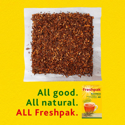 ® Rooibos Tea | 80 Tagless Teabags | Packed at Source in South Africa | Natural Premium Rooibos | Naturally Caffeine Free | Keto Friendly | Non GMO |6
