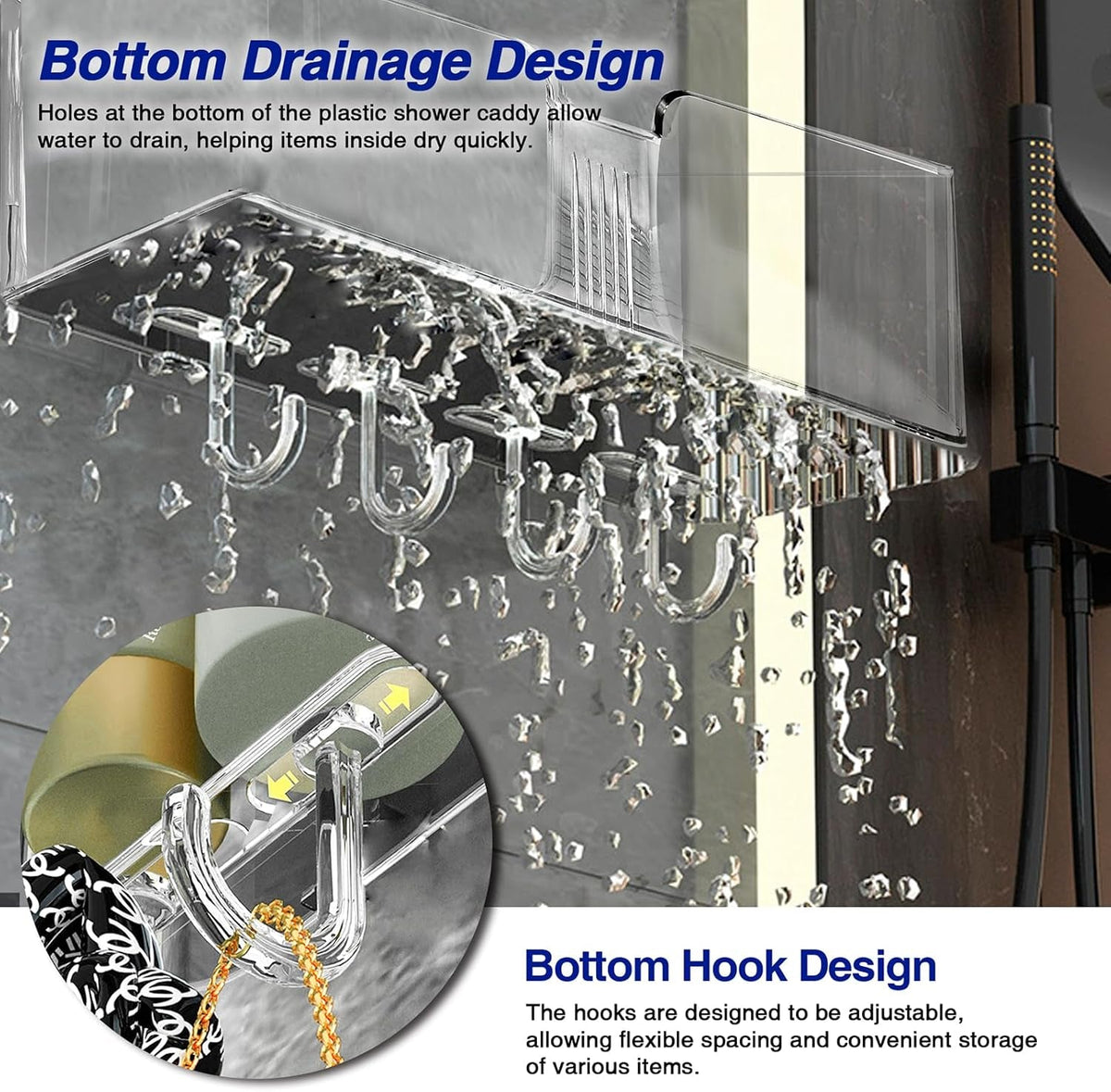 clear-shower-caddy-suction-cup-shelf-organizer-with-hooks-removable-shower-basket-light-luxury-style-punch-free-dorm-wall-storage-rack-for-kitchen-bathroom-set-of-3