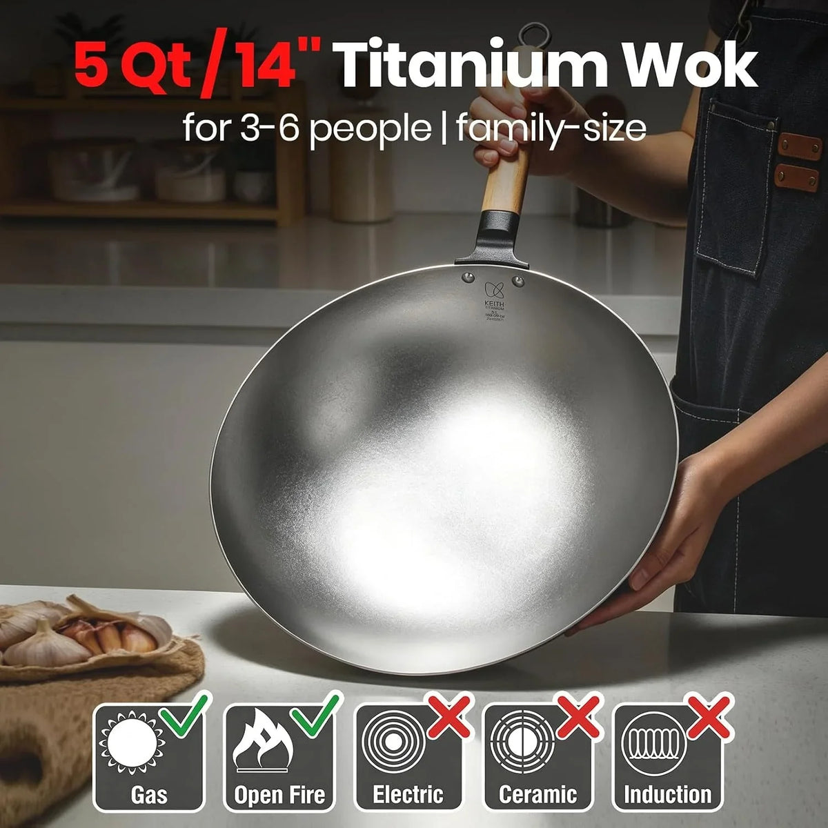 14-titanium-wok-pans-for-cooking-non-stick-stir-fry-pan-with-lid-pure-titanium-cookware-5-quarts-capacity-non-toxic-wok-pfas-pfoa-ptfe-free-gas-open-fire-only-dishwasher-safe