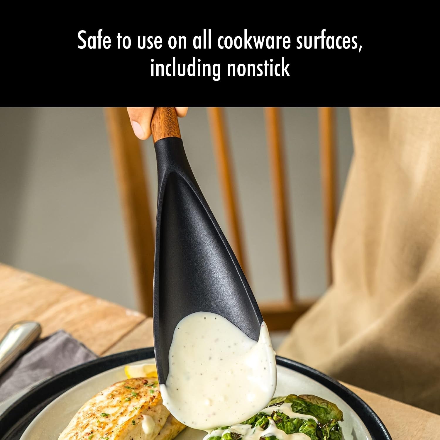 staub-silicone-with-wood-handle-cooking-utensil-multi-function-spatula-spoon