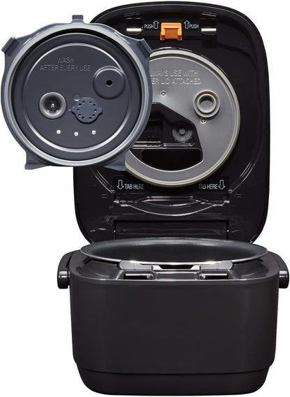 Zojirushi NW-JEC10BA Pressure Induction Heating (IH) Rice Cooker & Warmer, 5.5-Cup, Made in Japan2