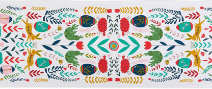 Easter Folk Collection, Kitchen Tabletop, Table Runner, 14X72, Easter Folk2