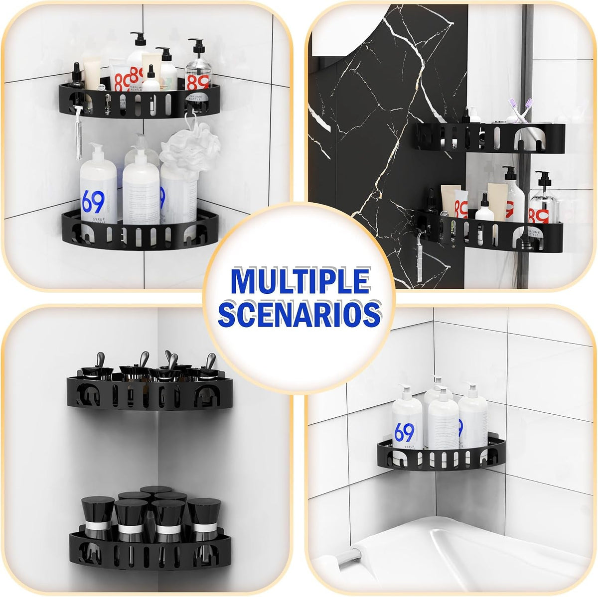 adhesive-corner-shower-caddy-with-hooks-no-drill-aluminum-shower-shelf-2pcs