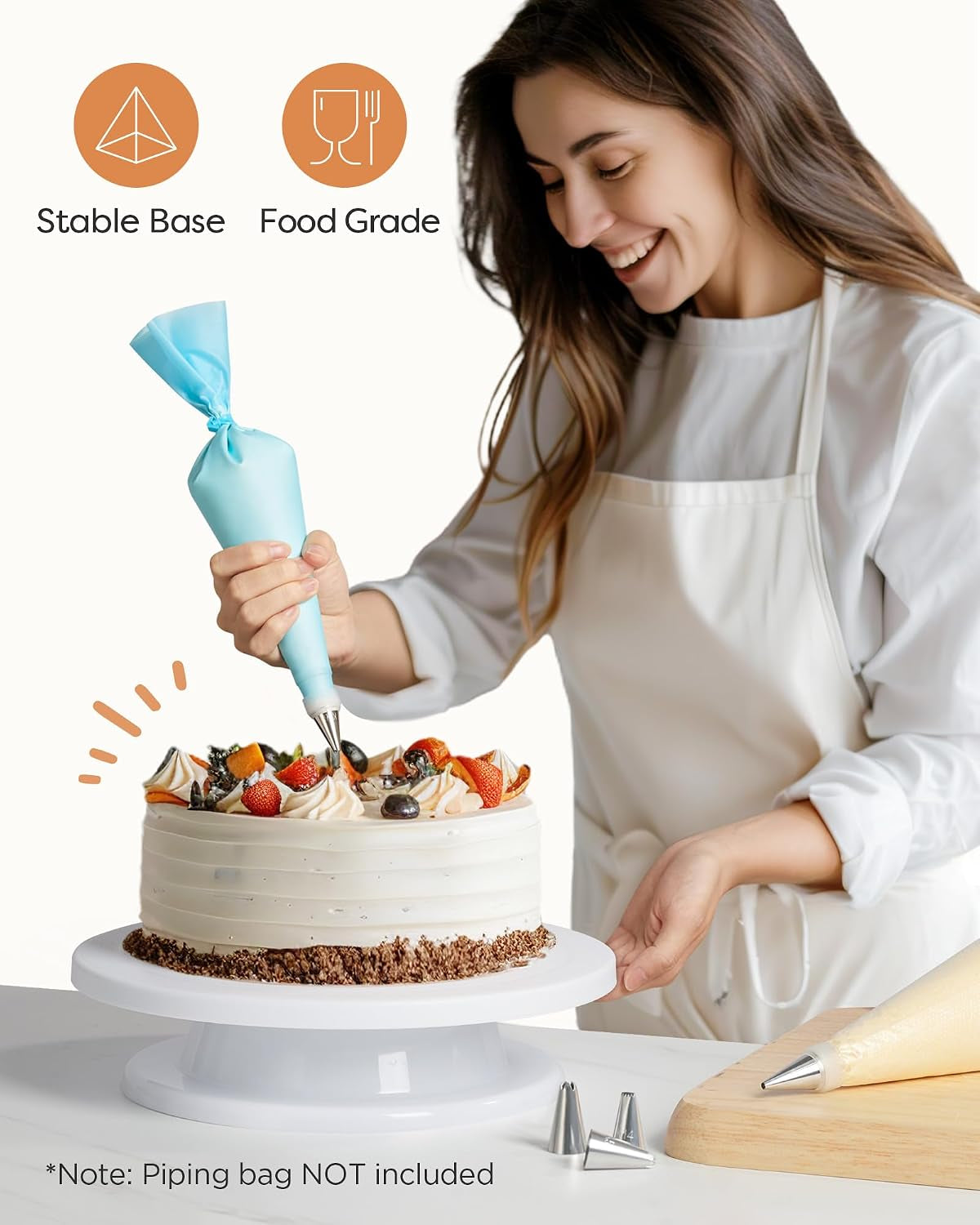cake-stand-turntable-for-party-base-giratoria-para-pastele-smooth-rotating-non-slip-easy-to-clean-lightweight-pedestal-cake-spinner-baking-supplies-tools-for-decorating-display