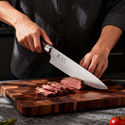 Chef Knife 8 Inch, Professional Kitchen Knife in Japanese HC Steel7