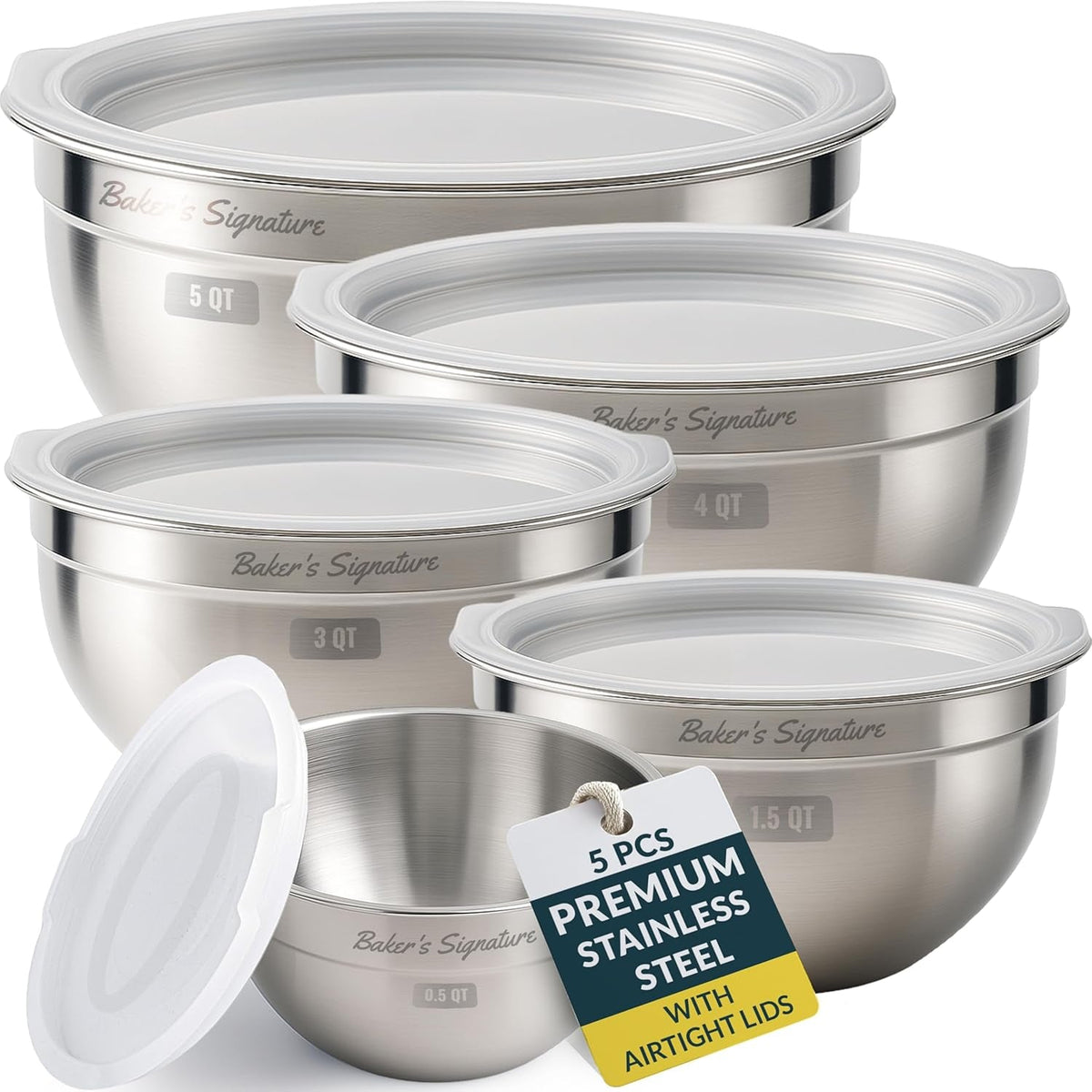 stainless-steel-mixing-bowls-with-lids-set-of-5-nesting-metal-0-5-5-qt