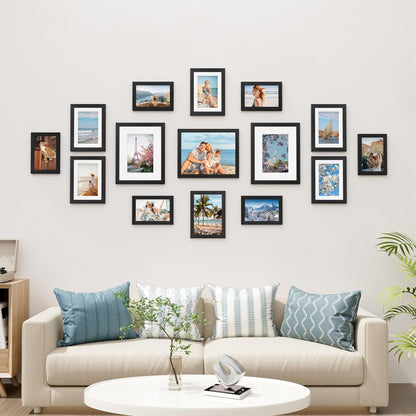 15 Pack Picture Frames Collage Wall Decor, Wall/Tabletop Display2