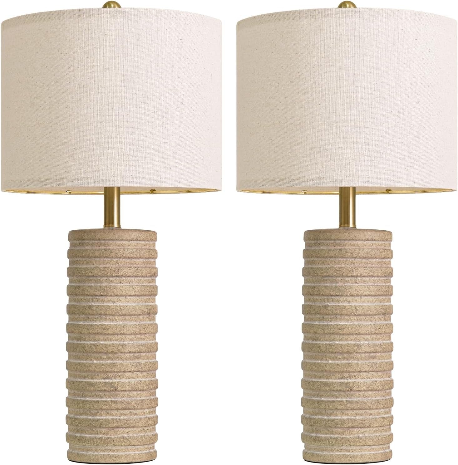 27-farmhouse-table-lamps-set-of-2-for-living-room-stone-like-bedside-lamp-for-bedroom-boho-and-distressed-style-hand-textured-ceramic-design-tall-lamp-decor-for-sideboard-entryway