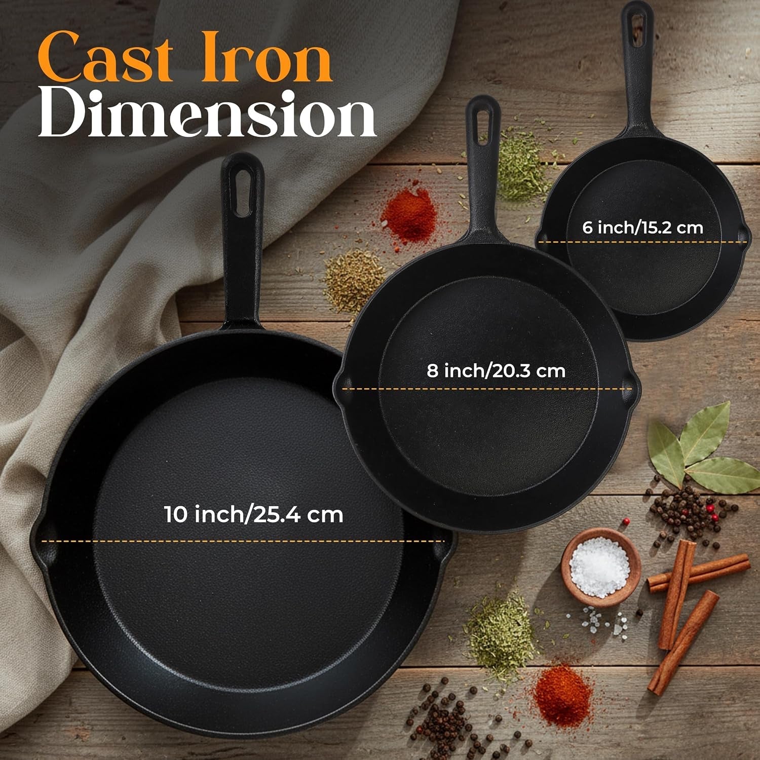 cast-iron-skillet-set-3-piece-6-8-10-inch-pfas-free-black-chef-pan-even-heat-distribution-stovetop-campfire-and-grill-safe-large-skillet-set-indoor-outdoor-use