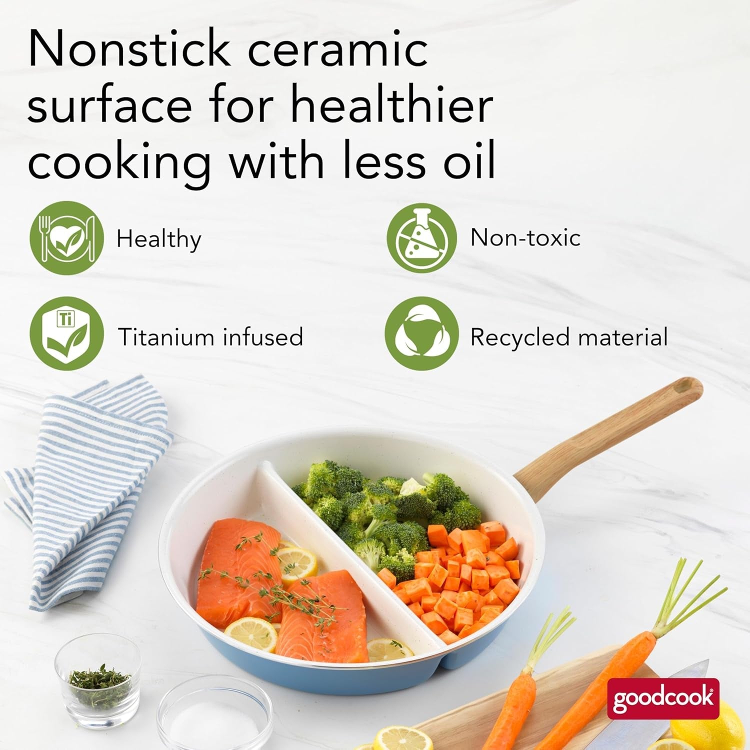 healthy-ceramic-titanium-infused-12-divided-skillet-light-blue-ceramic-cookware-nonstick-cooking-pan-divided-frying-pan-skillet-for-eggs-meats-vegetables-sauces-warming-tortillas