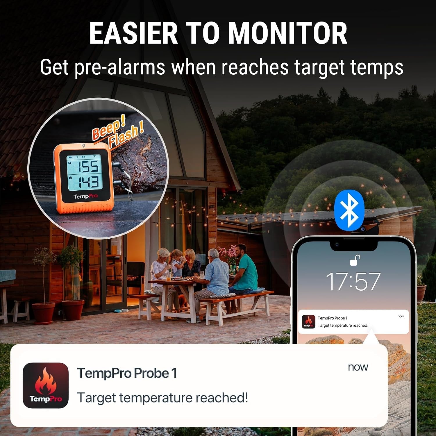 temppro-tempsync-650-ft-bluetooth-meat-thermometer-with-2-probes-for-grill-wireless-meat-thermometer-digital-for-cooking-turkey-rechargeable-smoker-accessories-for-bbq-oven-previously-thermopro