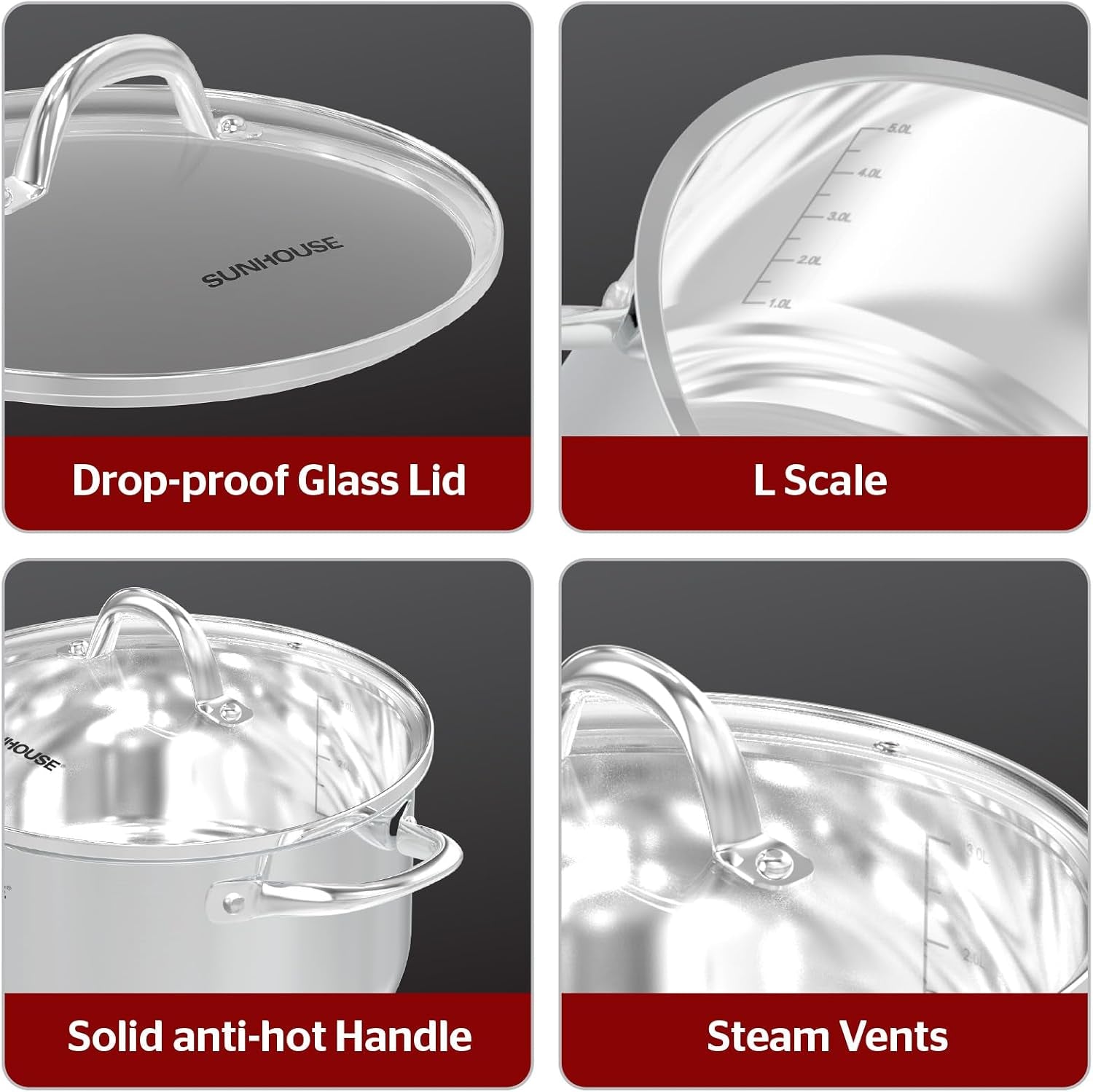 stainless-steel-stock-pot-11-quart-tempered-glass-lid-3-ply-bottom-soup-pasta-food-boil-simmer-all-cooktops-dishwasher-oven-safe-big-pots-for-pasta-soup-stockpot-for-canning-seafood-boil-with-impact-bonded-base-oven-safe-induction-compatible