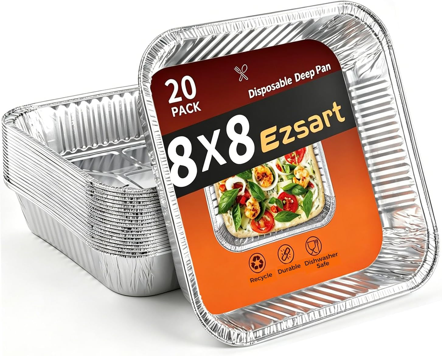 20-pack-8x8-aluminum-pans-disposable-foil-baking-pans-heavy-duty-aluminum-foil-pans-for-baking-cooking-heating-storing-meal-prepping-oven-freezer-grill-safe