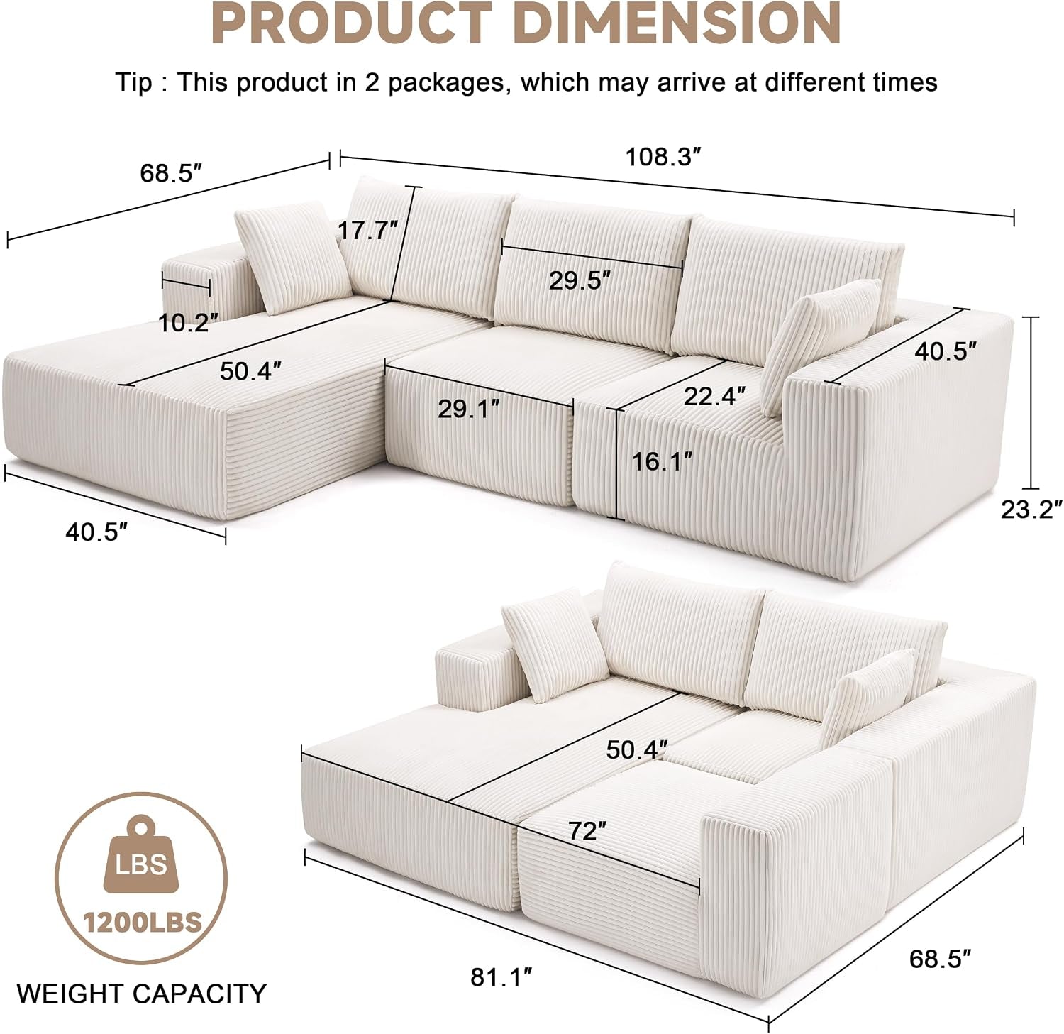 108-boneless-couch-with-chaise-cloud-sectional-modular-sofa-beige