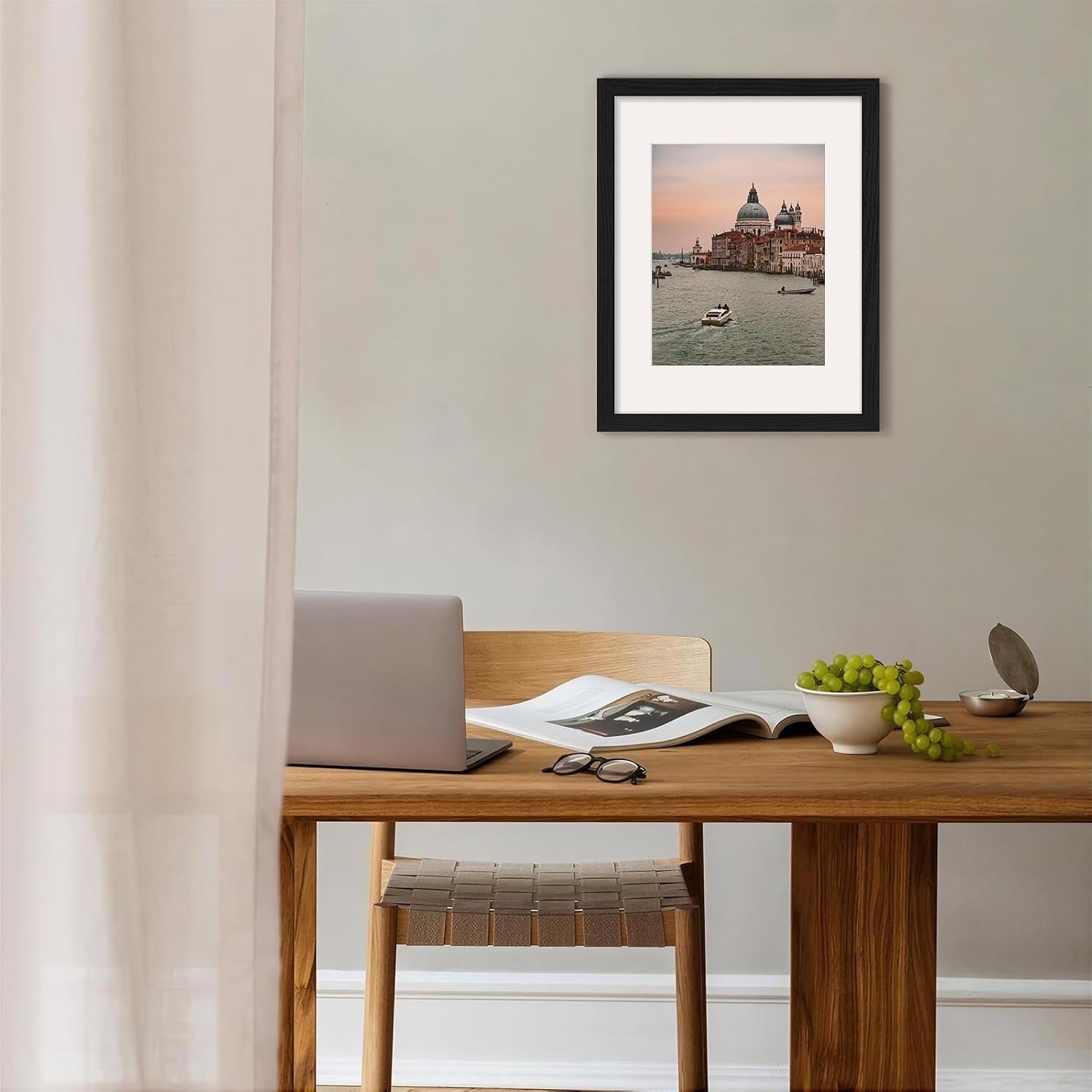 11x14-picture-frame-matted-for-8x10-photos-black