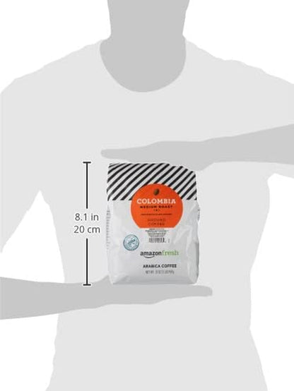 , Colombia Ground Coffee, Medium Roast, 32 Oz8