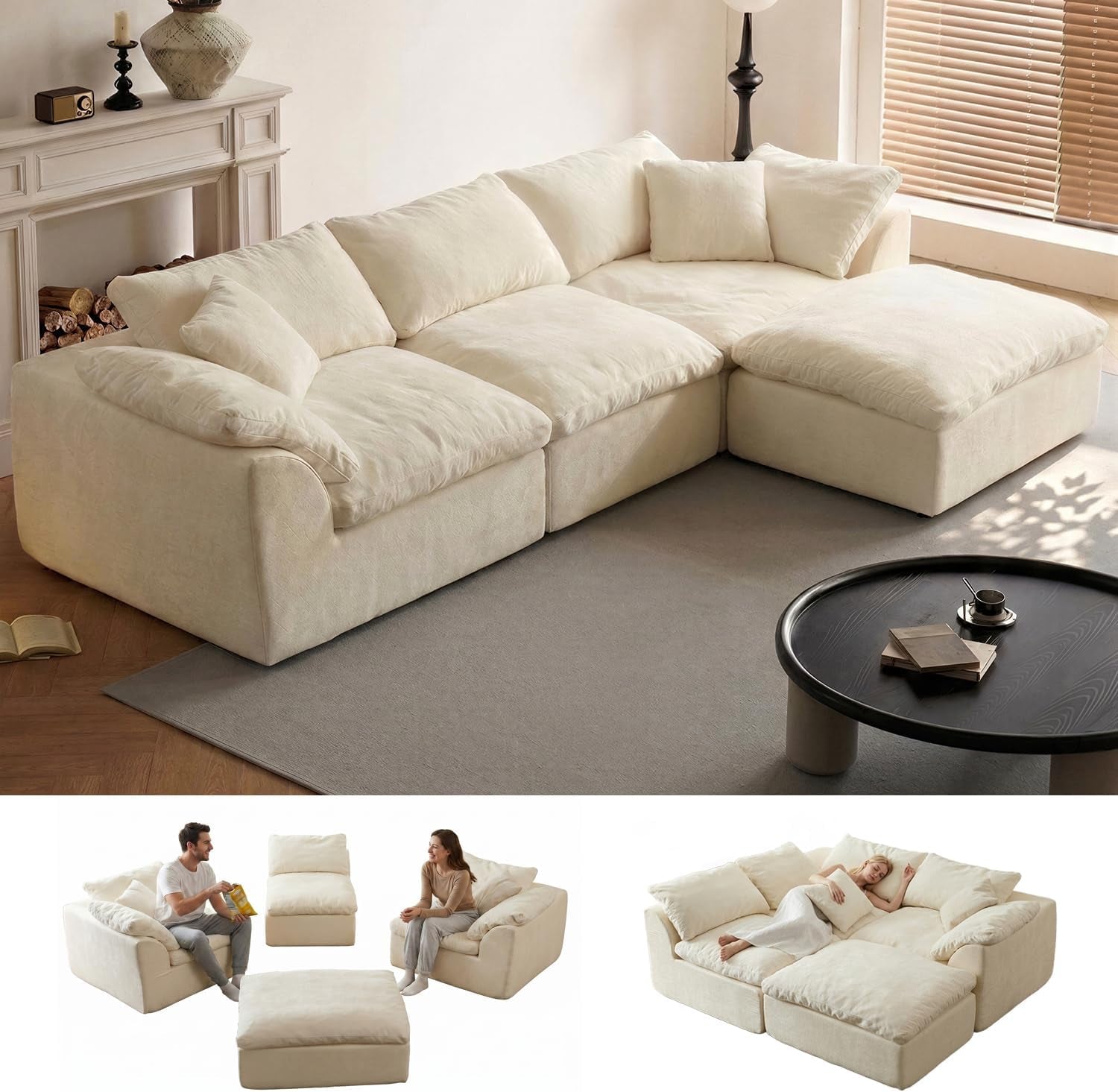 109-boneless-cloud-couch-sectional-for-living-room-oversized-modular-l-shaped-sofa-with-ottoman-deep-seat-chenille-sectional-couch-convertible-sofa-bed-for-ultimate-comfortlvory-white