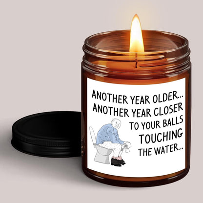 Birthday Gifts for Men Dad Boyfriend Him Husband Grandpa Brother Uncle Coworker Best Friend, Funny Present 65Th 30Th 75Th 60Th 40Th 50Th Birthday Gift Ideas, Happy Birthday Candles Unique Mens Gifts2