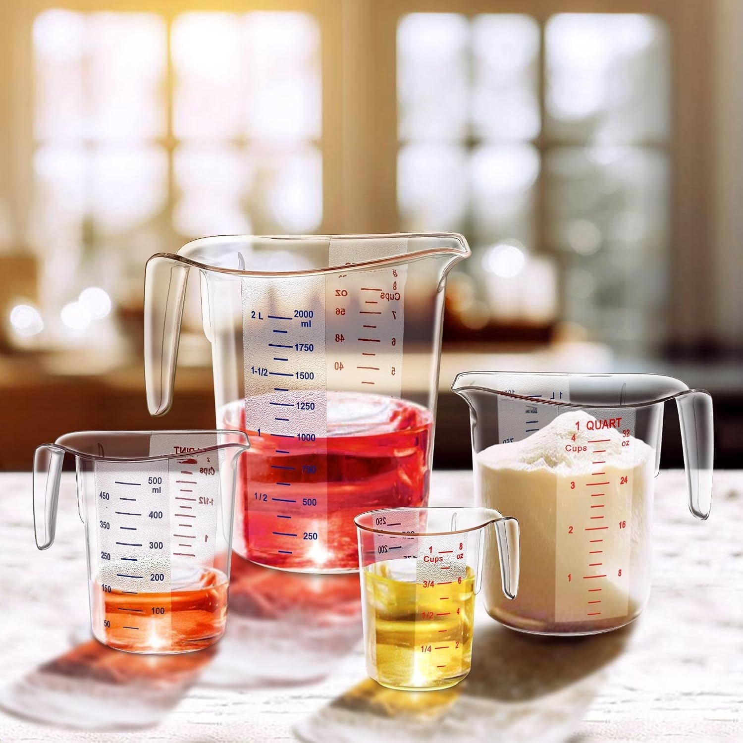 melissa-plastic-measuring-cups-4-piece-set-food-grade-measuring-jugs-1-2-4-8-cup-capacity-unbreakable-stackable-dishwasher-safe-great-for-oil-vinegar-flour-and-more