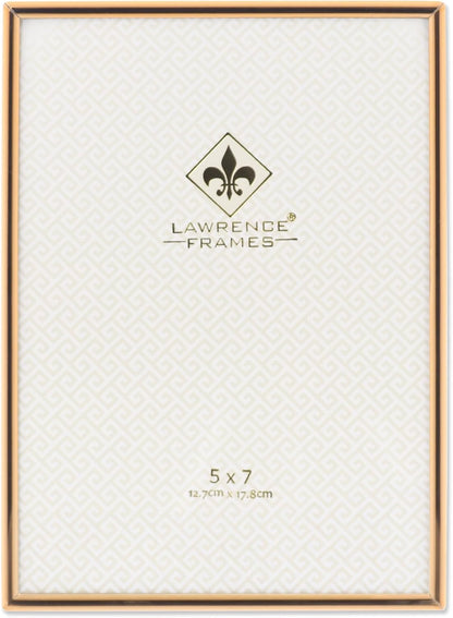 5" W X 7" H Simply Gold Metal Picture Frame (670057)1