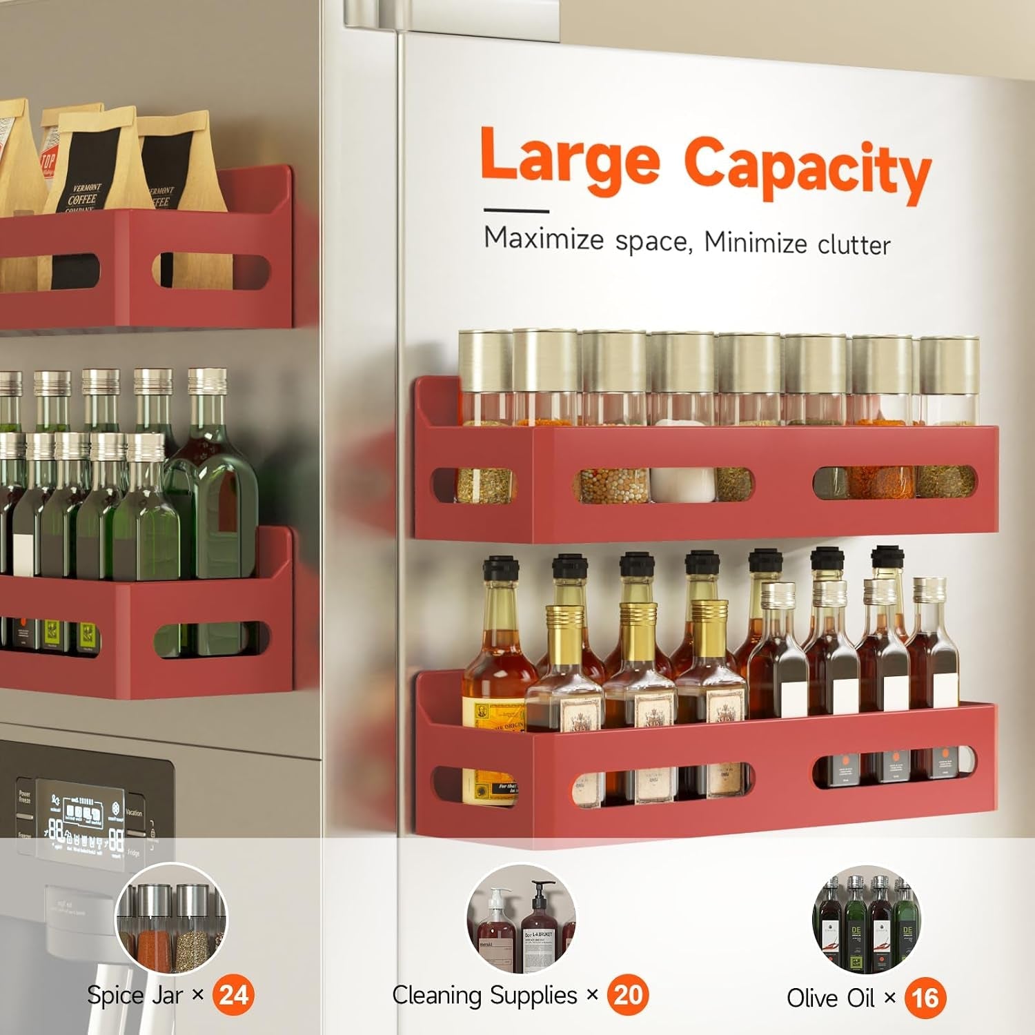 4-pack-magnetic-spice-rack-for-refrigerator-with-hooks-red